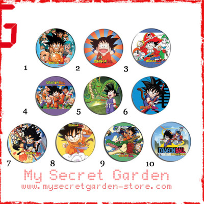 Dragon Ballドラゴンボール Anime Pinback Button Badge Set ( or Hair Ties / 4.4 cm Badge / Magnet / Keychain Set )